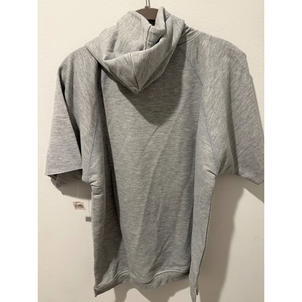 Vintage 90s Permit Blue Jeans Short Sleeve Graphic Hoodie